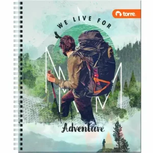 CUADERNO UNIVERSITARIO TORRE 7M CLASICO HOMBRE