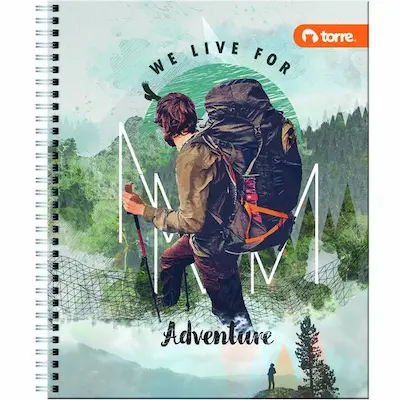 CUADERNO UNIVERSITARIO TORRE 7M CLASICO HOMBRE