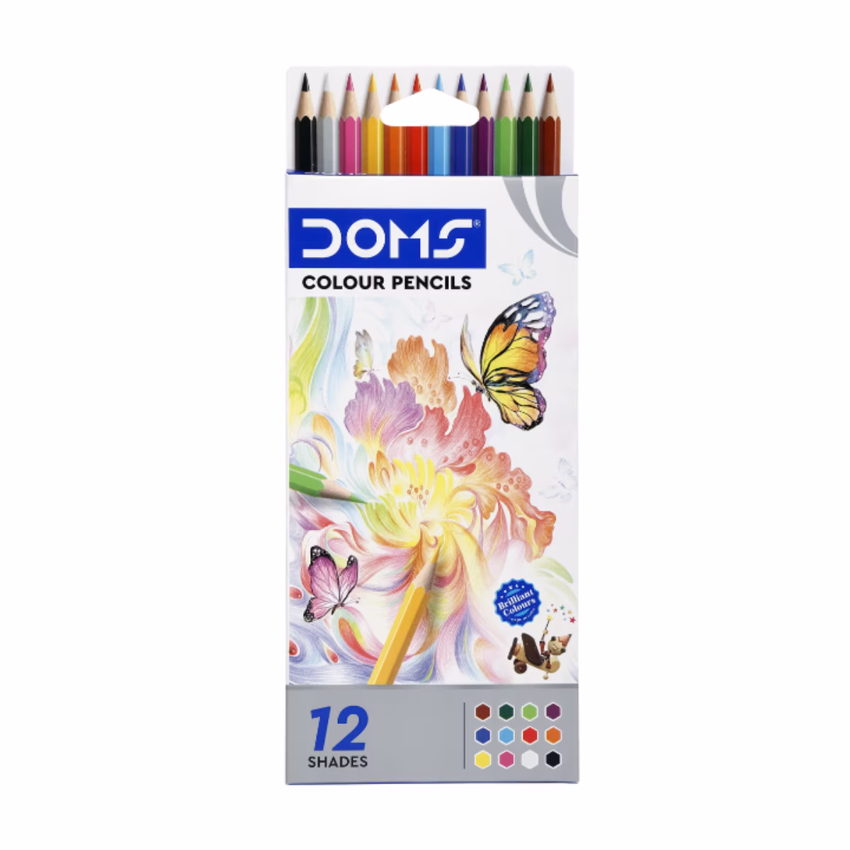 LAPIZ COLOR DOMS 12 LARGO - Imagen 1