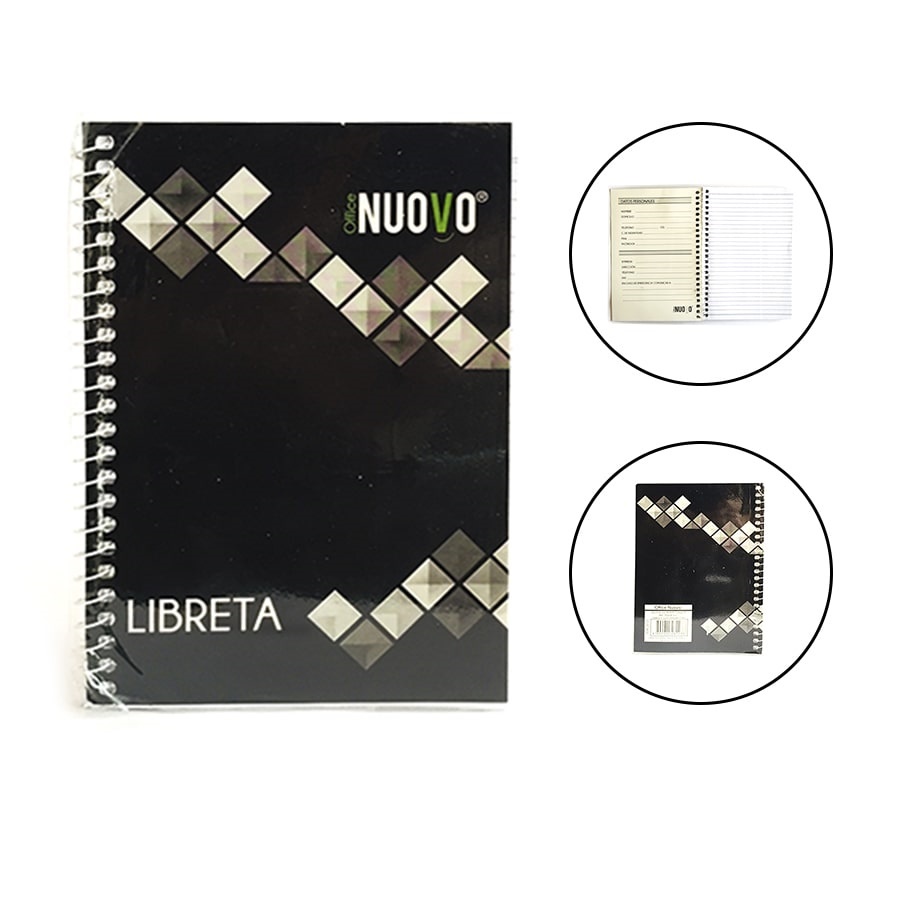 LIBRETA ESPIRAL NUOVO 60 HJS MEDIANA - Imagen 1