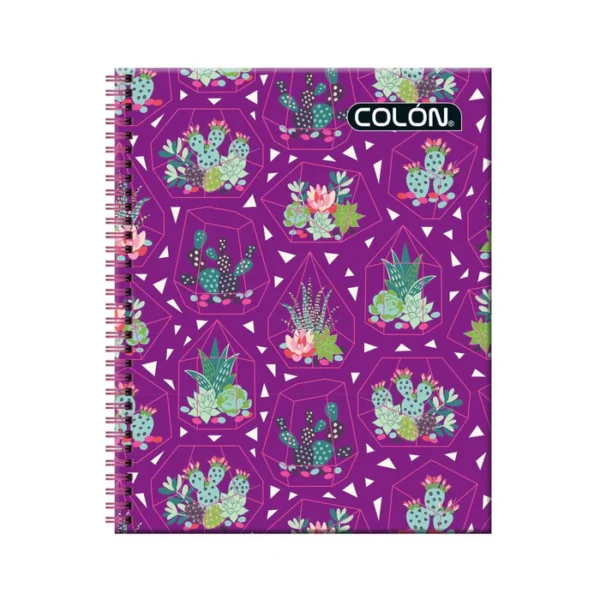 Cuaderno Universitario Femenina 100 Hojas 7 Mm Colon