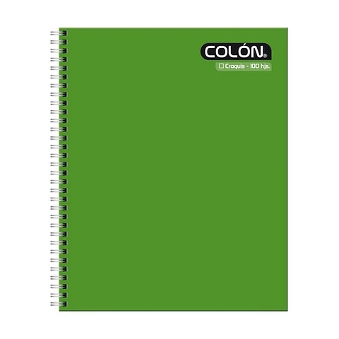CUADERNO UNIVERSITARIO COLON CROQUIS