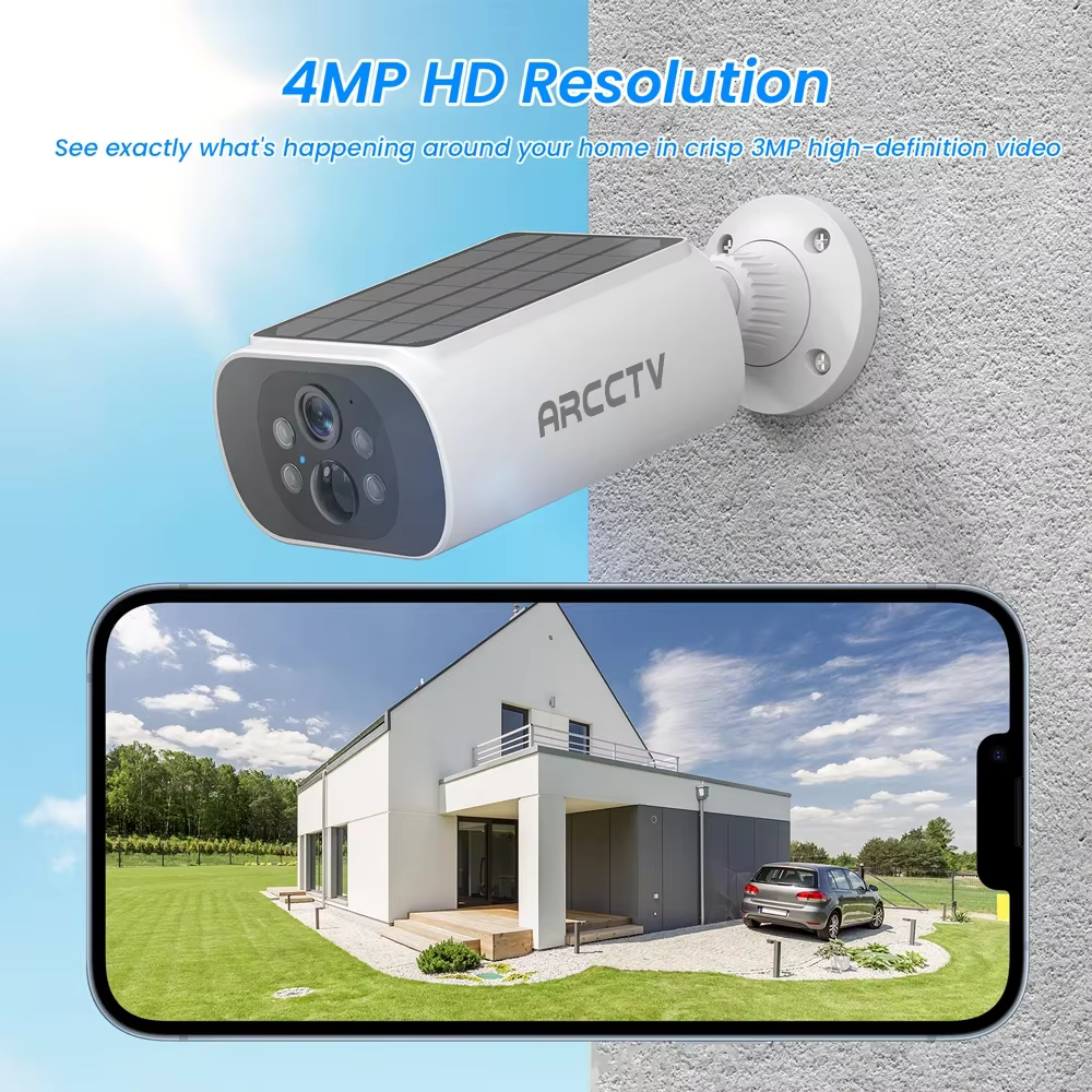 Cámara Ip Solar De Exterior Wifi - Imagen 1