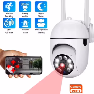 Cámara Ip Seguridad Wifi 360