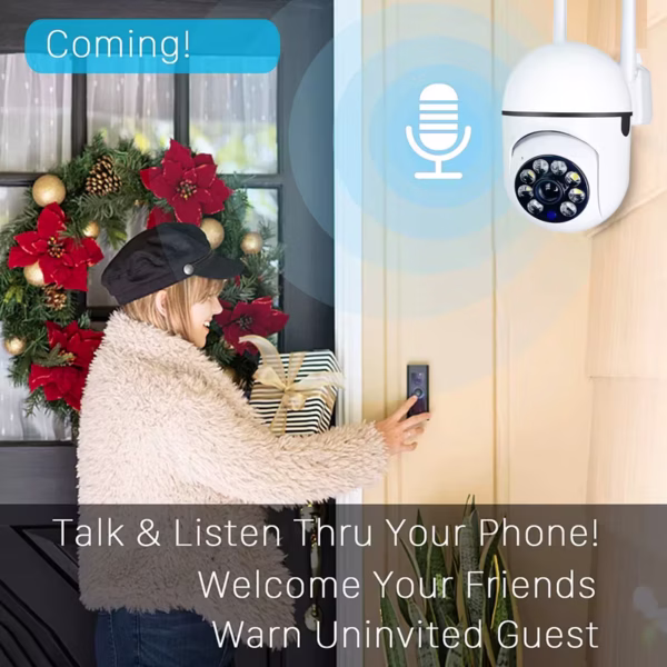 Cámara Ip Seguridad Wifi 360