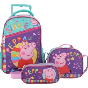 Mochila ruedas incluye estuche y lonchera - Imagen 2