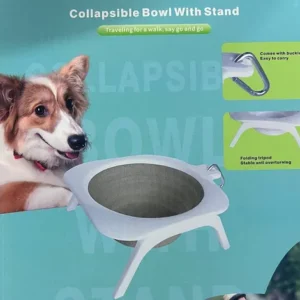 Tazón Para Perro Plegable Viajero - Imagen 2