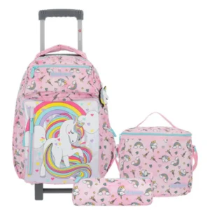 Mochila unicornio tripack xtrem