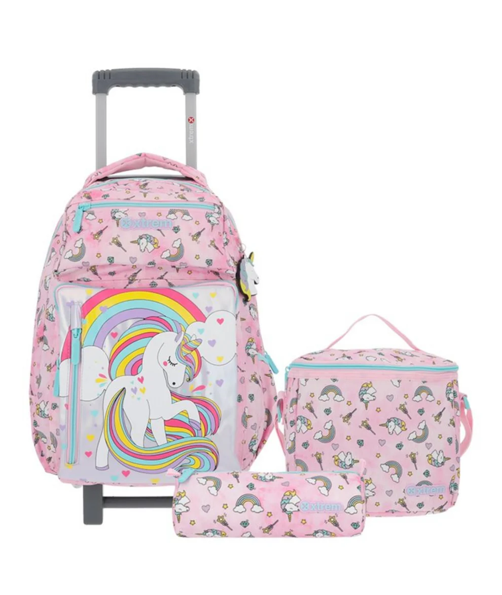 Mochila unicornio tripack xtrem - Imagen 1