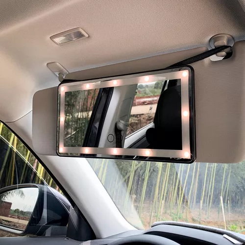 Espejo Led Recargable Auto