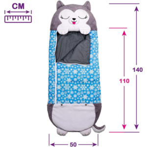 Saco De Dormir 2 En 1 Diseño Lobo - Imagen 3