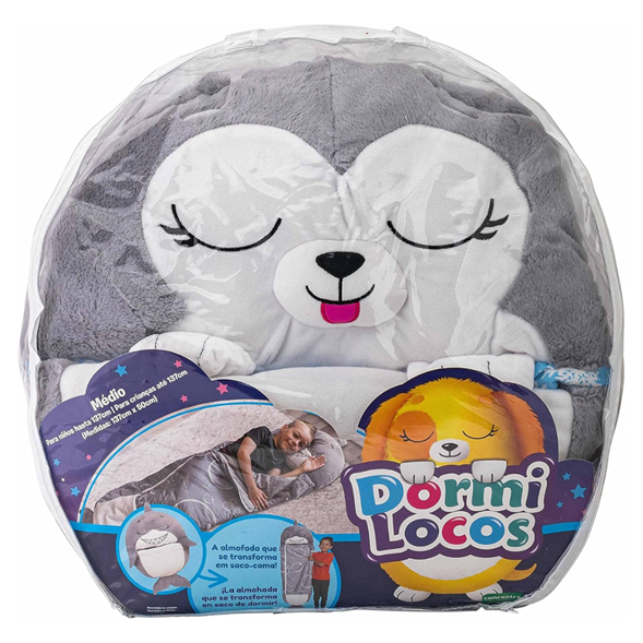 Saco De Dormir 2 En 1 Diseño Lobo