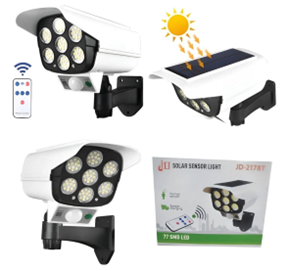 Foco Solar Tipo Cámara - Imagen 2