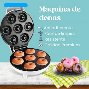 Maquina De Hgacer Donas 1200w