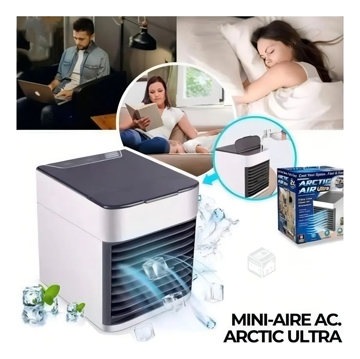 Mini Ventilador Aire Portátil Artic Air - Imagen 3