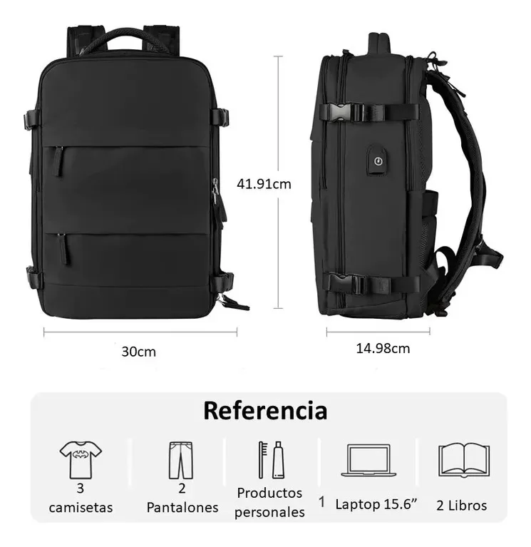 Mochila De Viaje 30l - Imagen 2