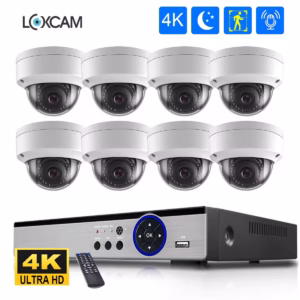 Pack 8 Cámaras Seguridad Visión Nocturna