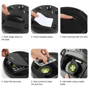 Robot Humidificador Recargable Cleanel - Imagen 3