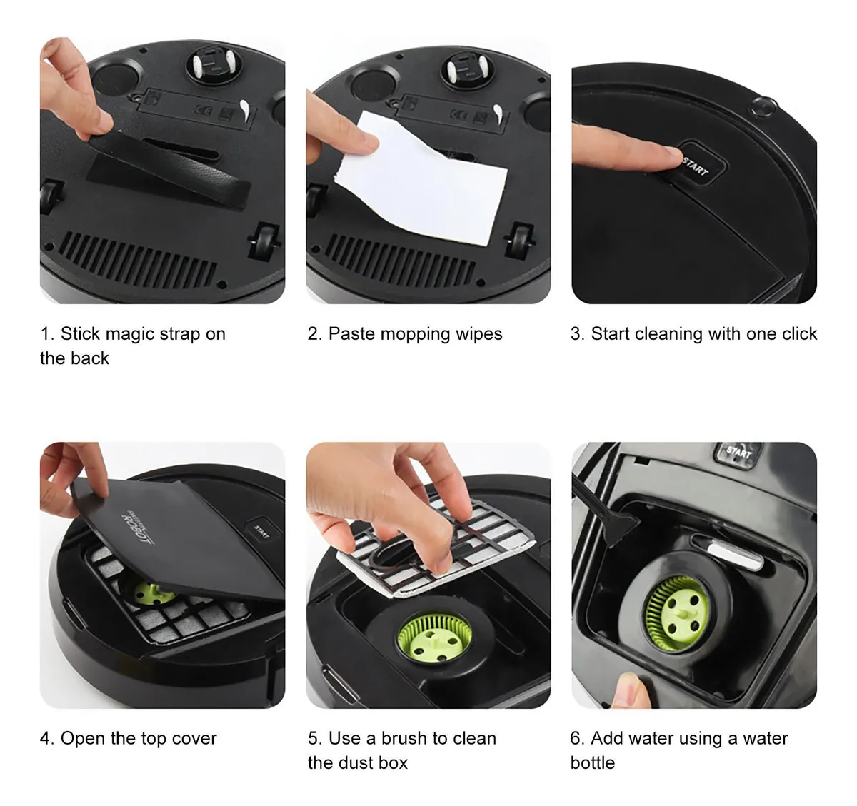Robot Humidificador Recargable Cleanel - Imagen 3