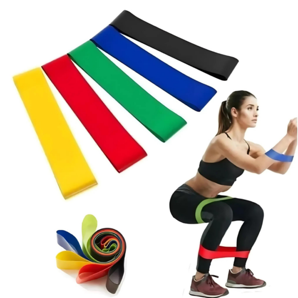 Set De 5 Bandas Goma Elásticas