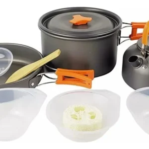Set Ollas Outdoor Camping Cocinilla Uten - Imagen 3