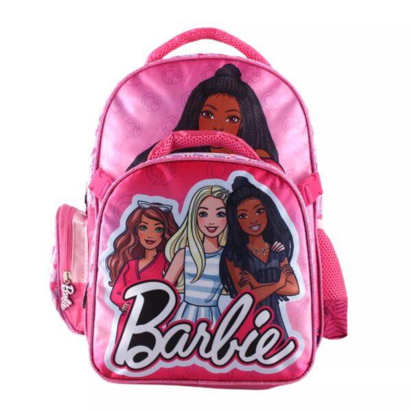 SET SATIN MOCHILA CON LONCHERA BARBIE 14''