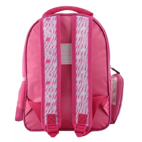 SET SATIN MOCHILA CON LONCHERA BARBIE 14''