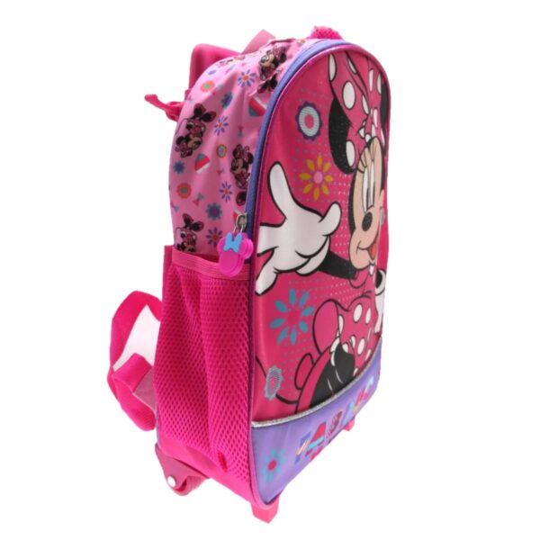 MOCHILA MINNIE CON RUEDAS 14''