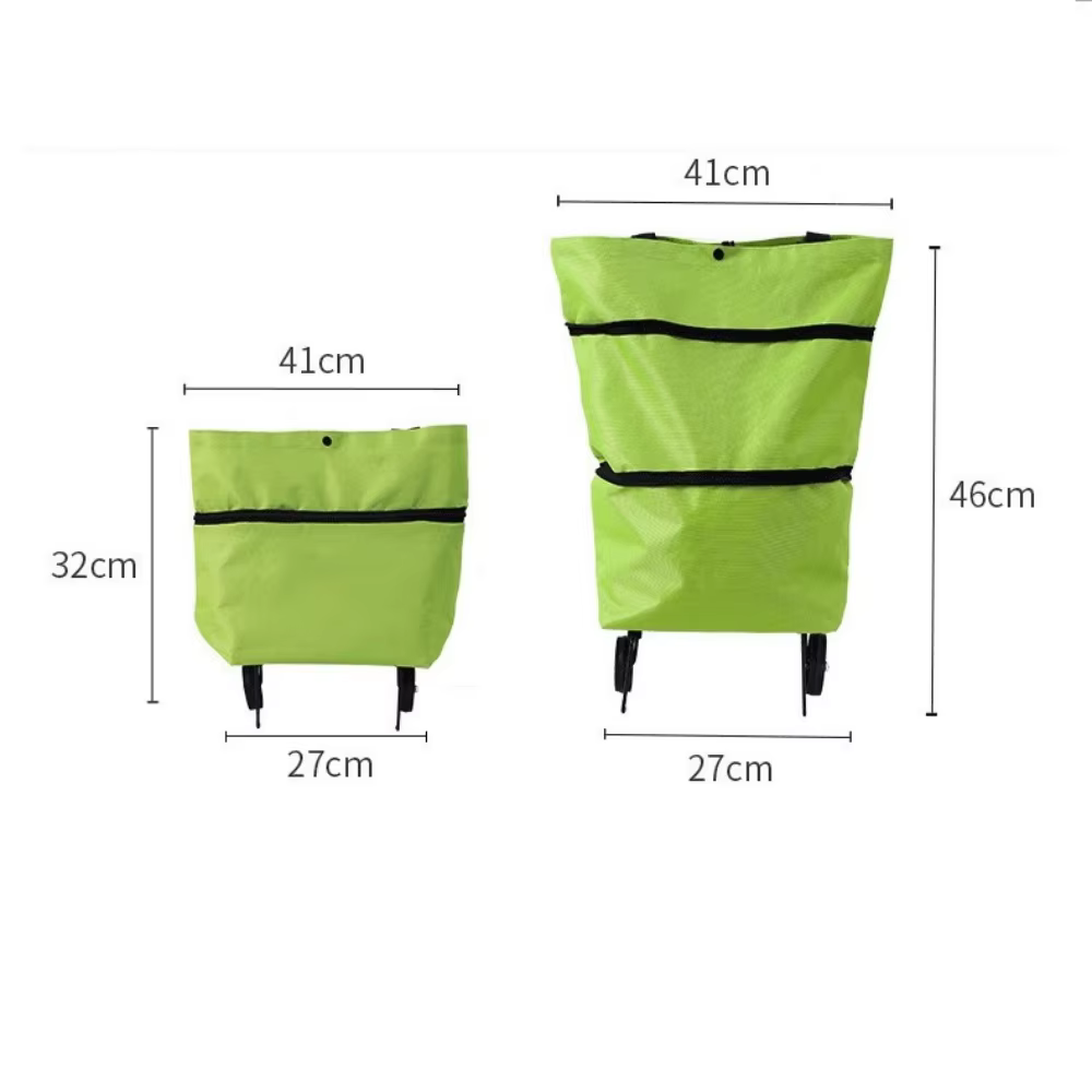 Bolso Plegable Con Ruedas 2 En 1 - Imagen 3