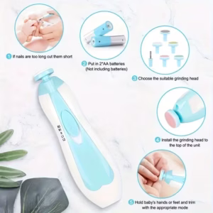 Limpiador De Uñas Para Bebe 6 En 1 - Imagen 2