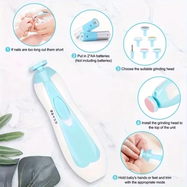 Limpiador De Uñas Para Bebe 6 En 1