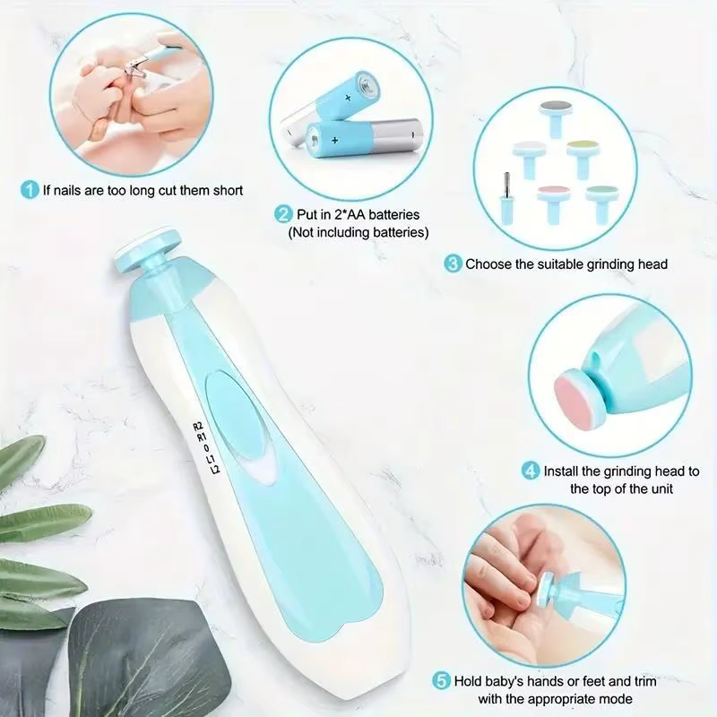 Limpiador De Uñas Para Bebe 6 En 1 - Imagen 2