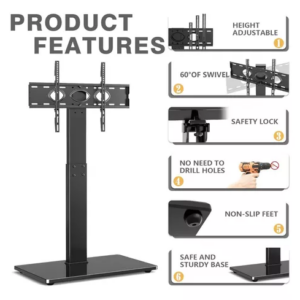 Soporte Pedestal Base Tv Lcd Led 37 A 80 - Imagen 2