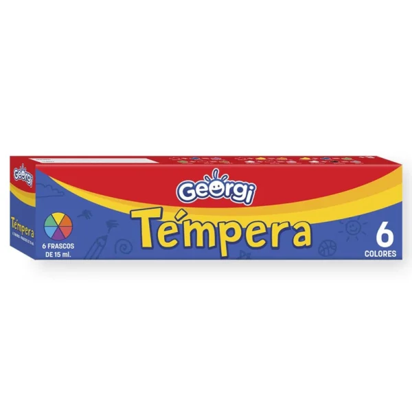 Tempera Georgi 6 Col.