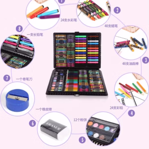 Set De Arte 168 Pcs Colores - Imagen 2