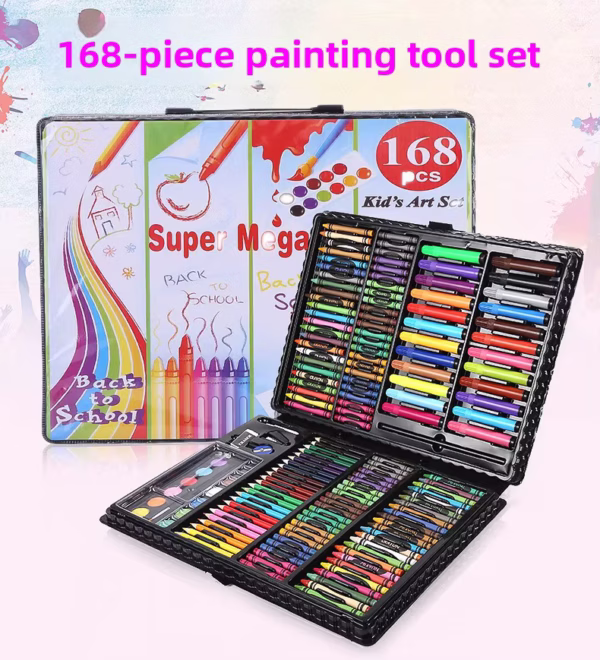 Set De Arte 168 Pcs Colores