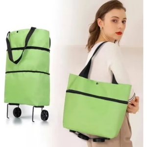 Bolso Plegable Con Ruedas 2 En 1
