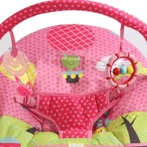 Silla Nido Vibradora Rosa Bebesit - Imagen 2