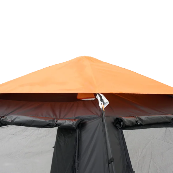 Carpa Semi Automatica 2-3P Terra Force Morrillos Negro