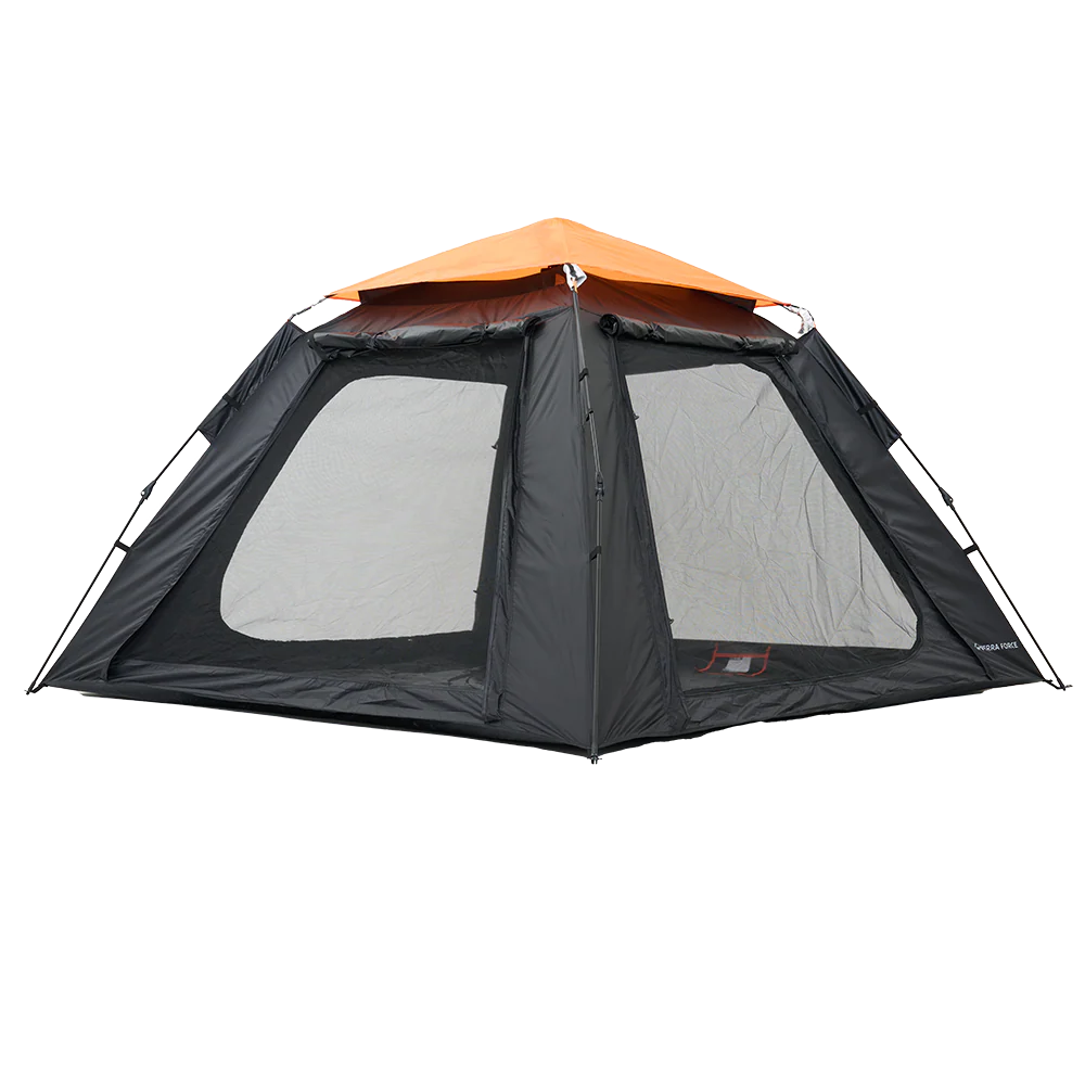 Carpa Semi Automatica 2-3P Terra Force Morrillos Negro - Imagen 3