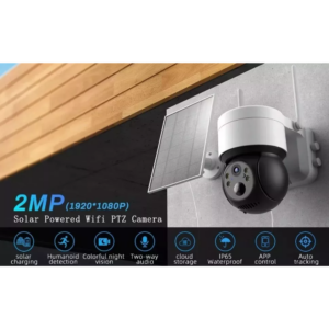 Camara Exterior Solar Ip Wifi 1080p - Imagen 3