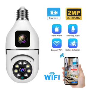 Camara Ip Doble Ampolleta
