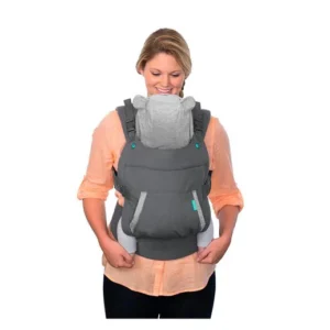 Porta Bebé Infantino Ergonómico Hoodie Carrier Grafito - Imagen 3