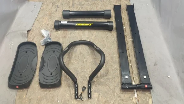 Bicicleta Elíptica Best Marte 9300 Negra con Amarilla