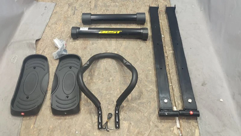 Bicicleta Elíptica Best Marte 9300 Negra con Amarilla - Imagen 7