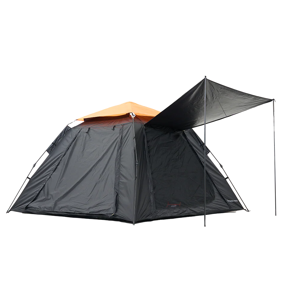 Carpa Semi Automatica 2-3P Terra Force Morrillos Negro - Imagen 2
