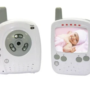 Monitor Para Bebe Bebesit Con Video 2.4 Ghz 813 Blanco
