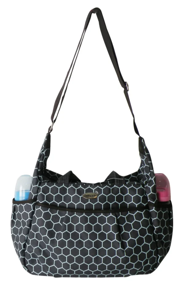 Bolso Pañalero Bebesit Abeja Cafe
