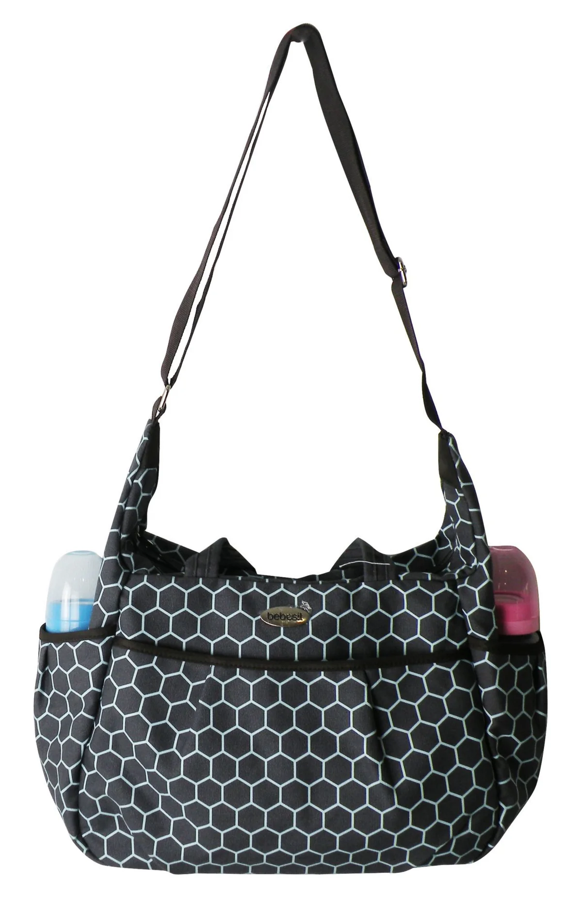 Bolso Pañalero Bebesit Abeja Cafe - Imagen 4