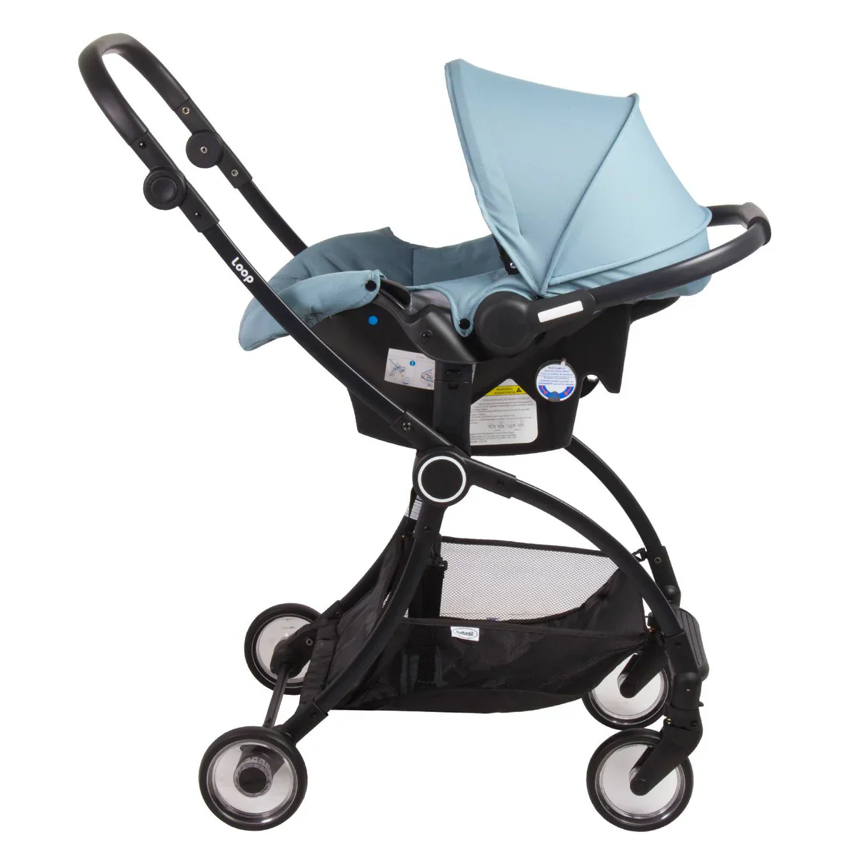 Coche Bebesit Travel System Loop Turquesa - Imagen 2